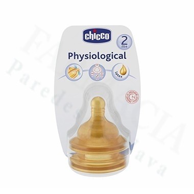 TETINA FISIOLOGICA CAUCHO CHICCO TRIS - 2 U.