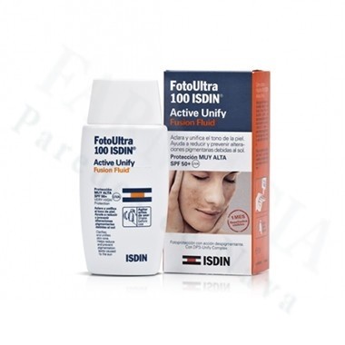 FOTOULTRA 100 ISDIN ACTIVE UNIFY FUSION FLUID 50 ML